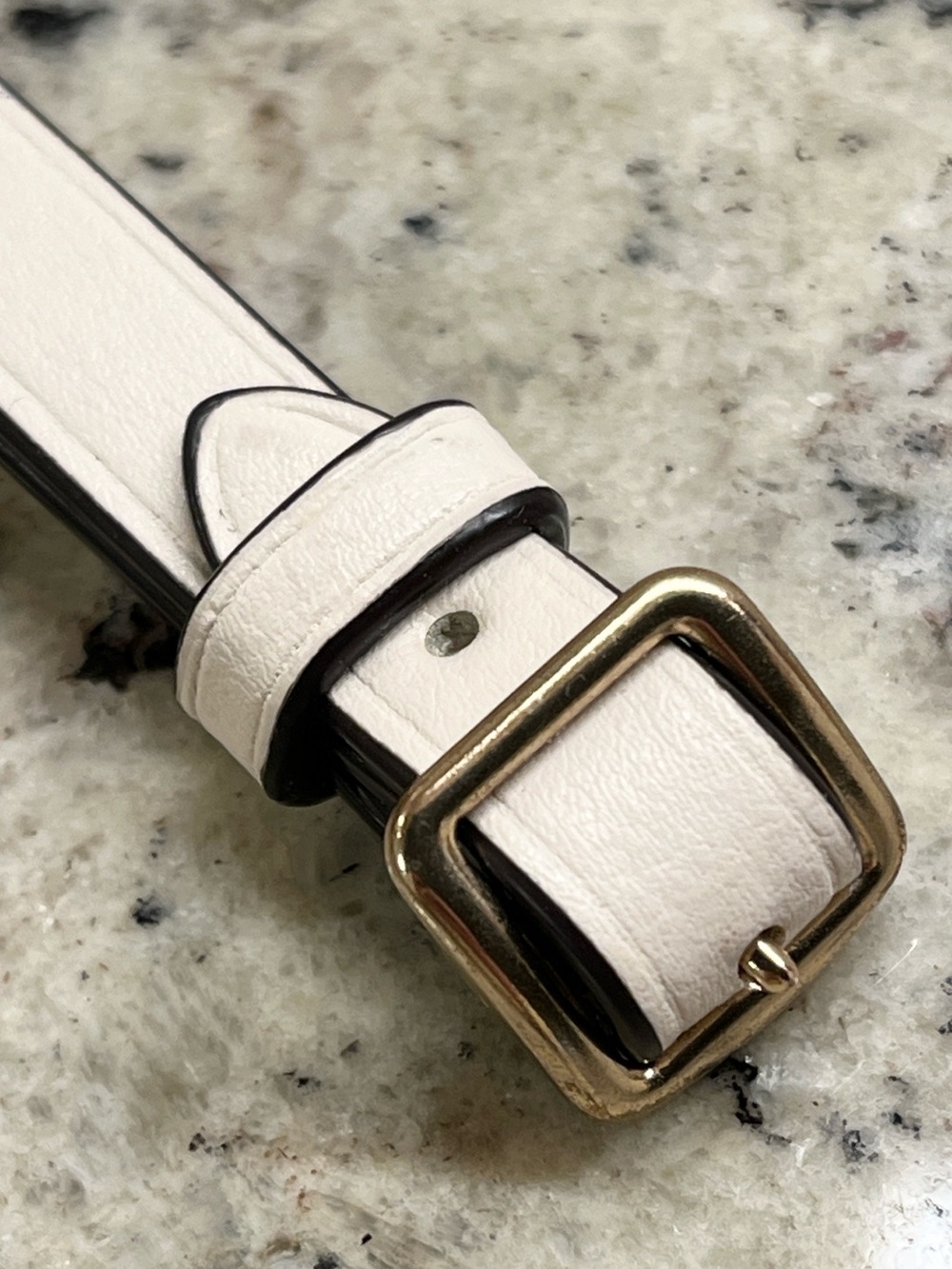 Coach Orange Slice Leather Luggage Tag EUC - Picture 4 of 6